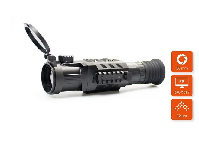 Тепловізійний приціл iRay Rico RH50 (640?512) 2600м Фото 2